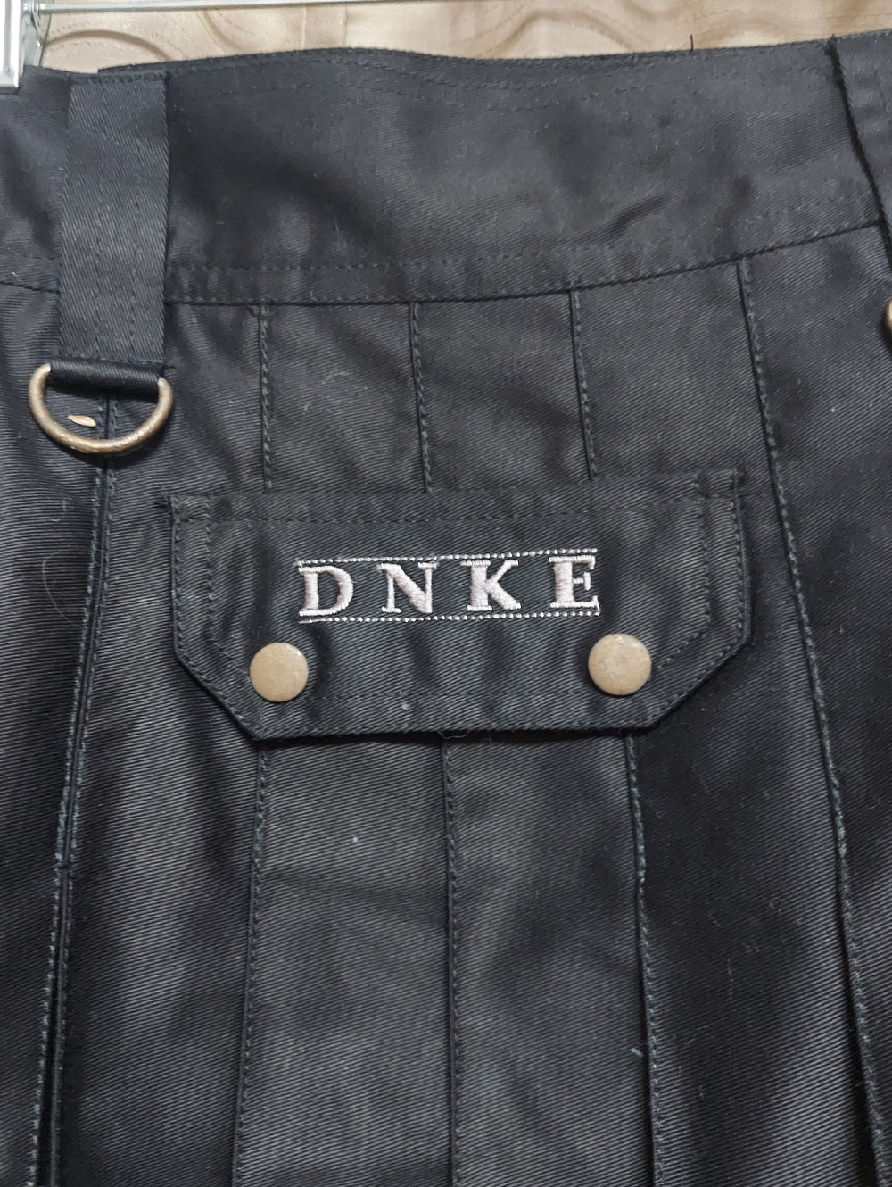 Damn Near Kilt' Em Sport Utility Kilt & Add On Leather Side Bag Black XXL - Picture 5 of 13